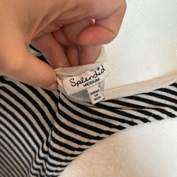 Racerback Striped Splendid Dress - Size M - Picture 4 of 4